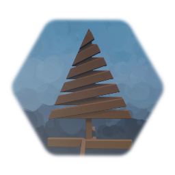 Board Christmas Tree Decoration