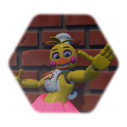 Stylized toy chica