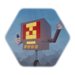 Mettaton Blank puppet