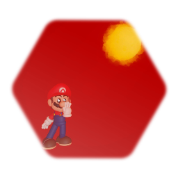 Mario but in The Korone style