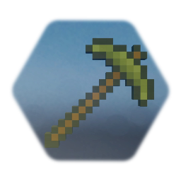 Terraria | Gold Pickaxe
