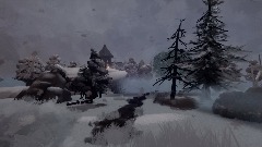 Snow on the ground + scenery