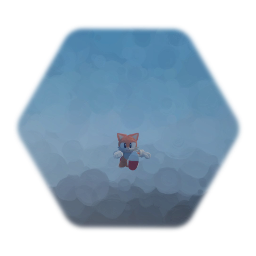 Sonic advanced 3D tails done OLD