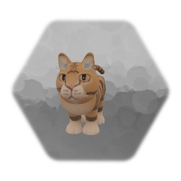 My cat  pudim (brick, orange cat, elected child or linguinie)