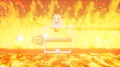 Undertale chara vs. God steve