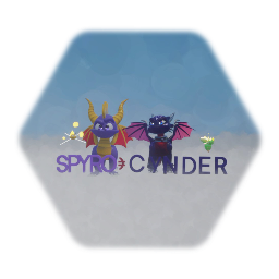 Spyro & cynder: Title Screen