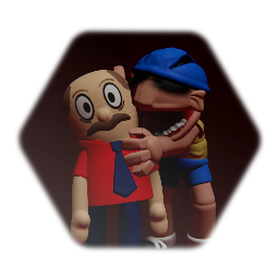 Jerry V2 But Rigged, Comes With Scared Marvin