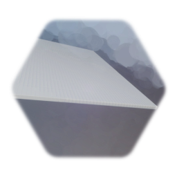 White stone floor