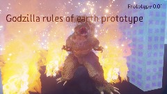 Godzilla rulers of earth prototype