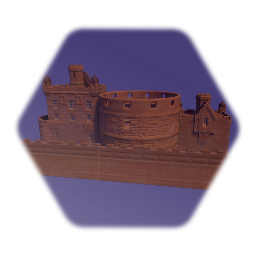 Edinburgh Castle Additional Walls and Structures