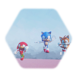 Somos los Sonic heroes! Version mania