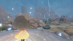 The sand is too hot!