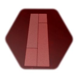 Canyon set: red planks wall tile