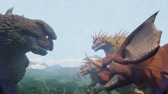 Giant Monsters All Out Attack ( Anguirus )