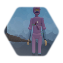 Ted 2-D purple axe ninja EX