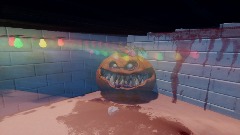 Красивый маньяк и хоррор женщина,