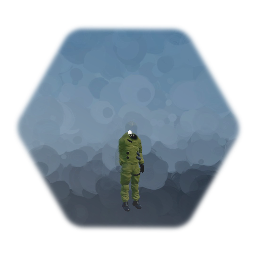 Dizzy flashlight man