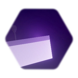 Horizontal hanging banner sign