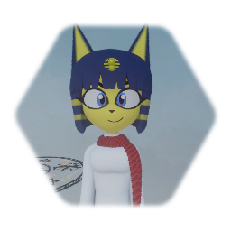 ankha from animal crossing