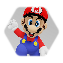 Classic Mario puppet