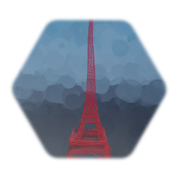 Liquorice Eiffel tower