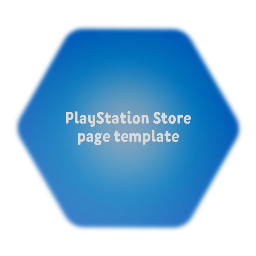 PlayStation Store page template