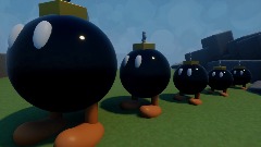 Mario 64 bob omb battle field