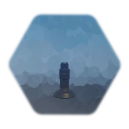 Chess Piece - Knight - Black