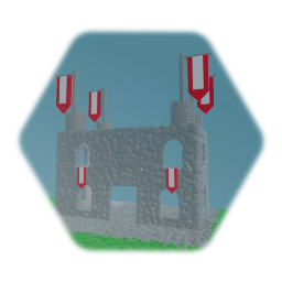 Plastic castle
