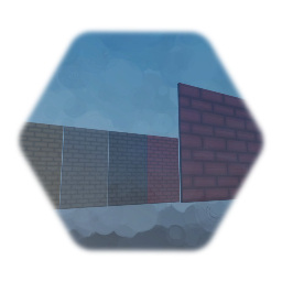 Retro Brick Wall