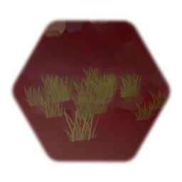 Canyon set: Green grass