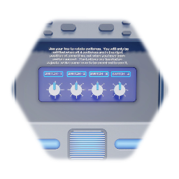 Wall Puzzle 1 - Knobs Switch Puzzle