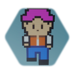 Animated NPC 2D Rpg  teen