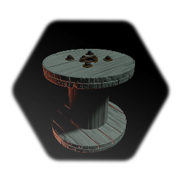 Large Wooden Spool
