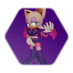 Rouge (Sonic Heroes Outfit) Version 1