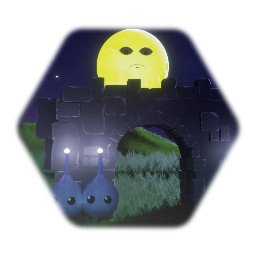The moon and family members (but my style)