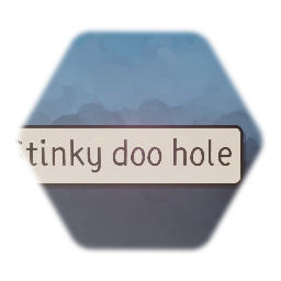 Stinky doo doo hole