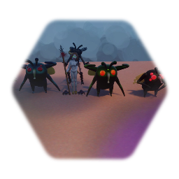 Hunger and the fly armada