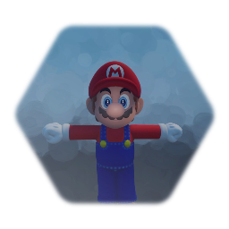 Mario - Super Mario old model
