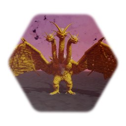 Godzilla 2: the end of the world (king ghidorah)