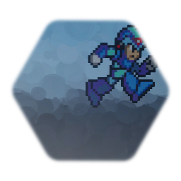 Mega man x running animation