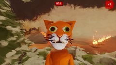 Crusty the Cheetos in LAVA WORLD (Work in progress)