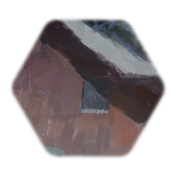 Chicken shed painting