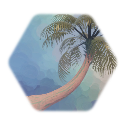 Bending Hawaiian Palm