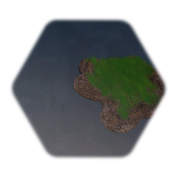 Ground with green grass