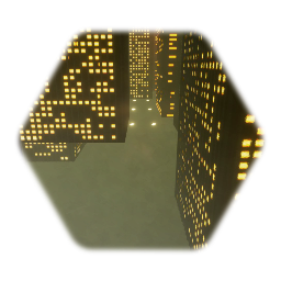 Remix of Night Buildings
