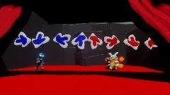 Godzilla chibi friday night funking