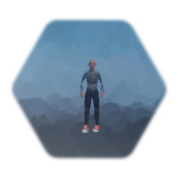 First person character but with shoes!