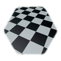 Black and White Checkerboard Paint Texture