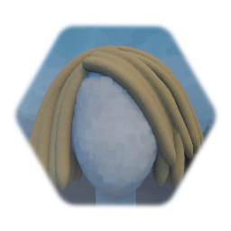 Blonde Hair Sculpted - Lower Graphics
